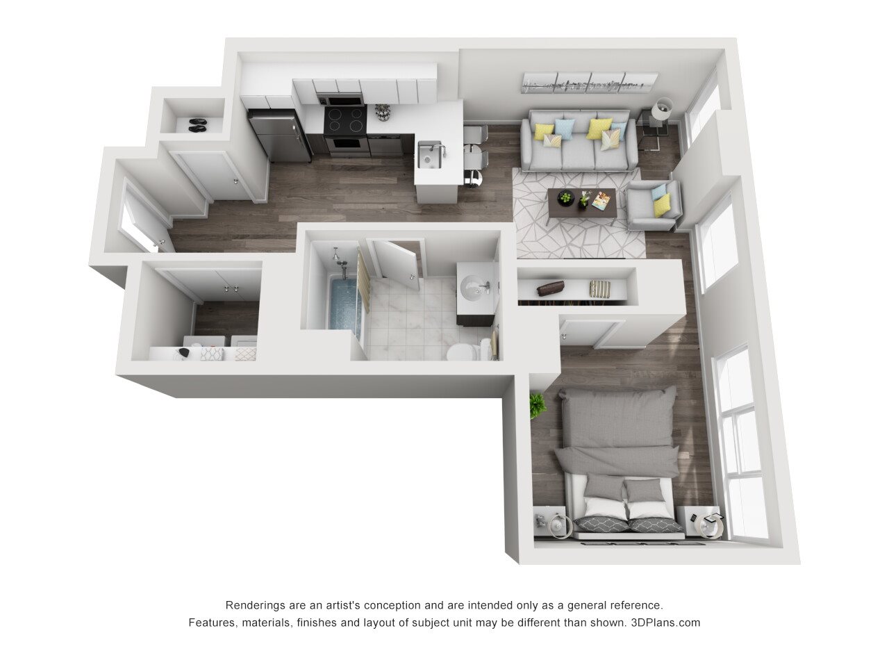 Unit 02 Floor Plan 1